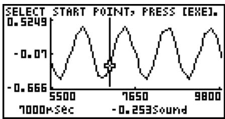 CASIO GRAPH35+EII PYTHON - To transform sampled data to list data - 1