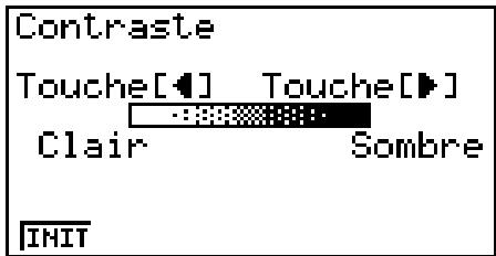 CASIO GRAPH35+EII PYTHON - Réglage du contraste - 1