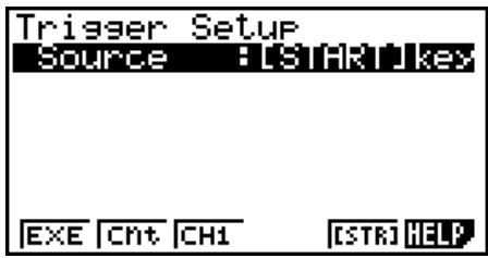 CASIO GRAPH35+EII PYTHON - Trigger Setup - 4