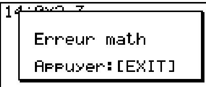 CASIO GRAPH35+EII PYTHON - Pour faire des corrections dans le calcul d'origine - 4