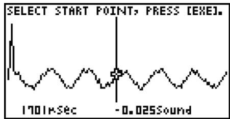 CASIO GRAPH35+EII PYTHON - - To output a graph from the speaker - 1