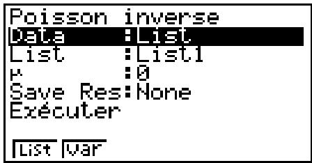 CASIO GRAPH35+EII PYTHON - - Loï de Poisson cumulative inverse - 1