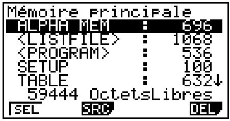 CASIO GRAPH35+EII PYTHON - Utilisation du gestionnaire de mémoire - 1