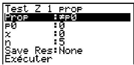 CASIO GRAPH35+EII PYTHON - - Test Z à 1 proportion - 1