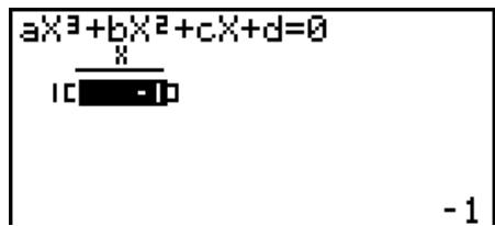CASIO GRAPH35+EII PYTHON - Exemple Pour résoudre l'équation cubique (unité d'angle = Rad) - 3