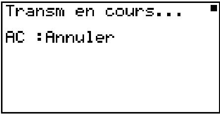 CASIO GRAPH35+EII PYTHON - - Pour exécuter une transmission - 2