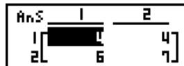 CASIO GRAPH35+EII PYTHON - Exemple 2 Multiplier les deux matrices de l'exemple 1 (matrice A× matrice B) - 1