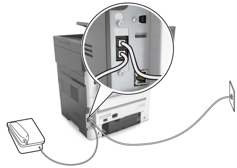 LEXMARK MX617DE - Configuration 1 : l'imprimante est directement connectée à un modem câble - 2
