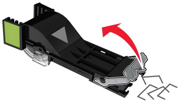 LEXMARK MX617DE - Bourrage d'agrafes dans l'unité de finition - 3