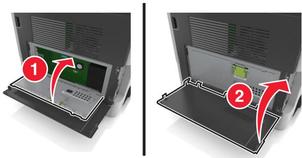 LEXMARK MX617DE - Accès à la carte contrôleur - 5