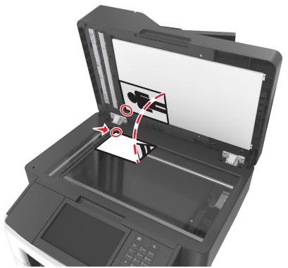 LEXMARK MX617DE - Vitre du scanner - 2