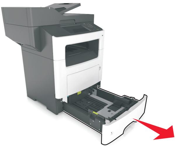 LEXMARK MX617DE - Chargement des tiroirs - 2