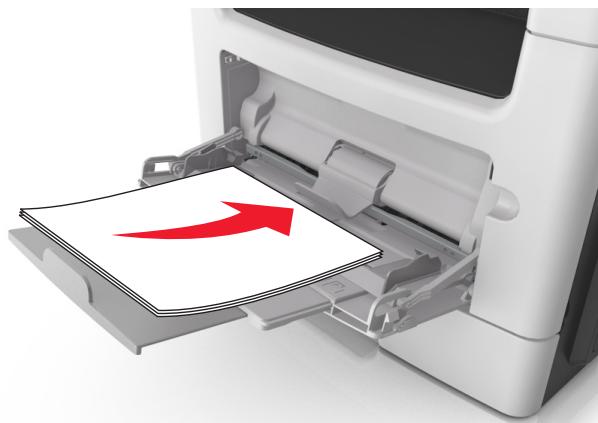 LEXMARK MX617DE - Bourrage de papier dans le chargeur multifonction - 3