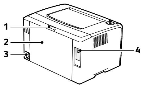 XEROX 6020V - Vue arrière - 1
