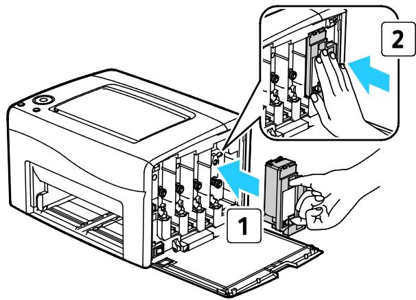 XEROX 6020V - Nettoyage des lentilles des LED - 7
