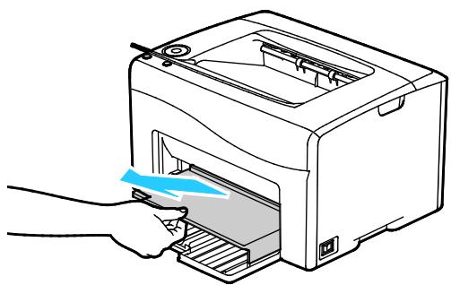 XEROX 6020V - Élimination des bourrages papier à l'avant de l'imprimante - 1