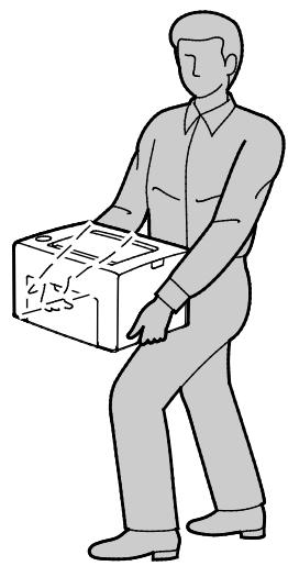 XEROX 6020V - Déplacement de l'imprimante - 7