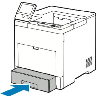 XEROX B610V - Chargement d'étiquettes dans le magasin 1 - 4