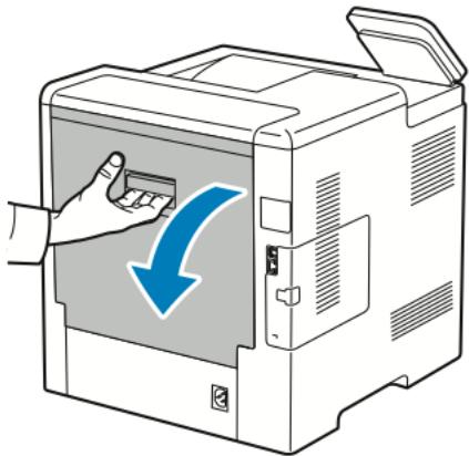 XEROX B610V - Élimination des bourrages papier de la zone du four - 1