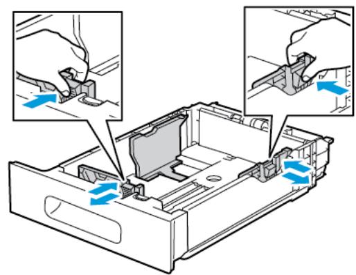 XEROX B610V - Chargement d'enveloppes dans le magasin 1 - 3