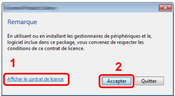 KYOCERA ECOSYS P2235DW - Afficher l'écran. - 1