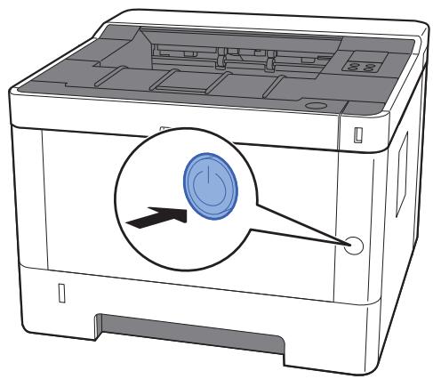 KYOCERA ECOSYS P2235DW - Mise hors tension - 1