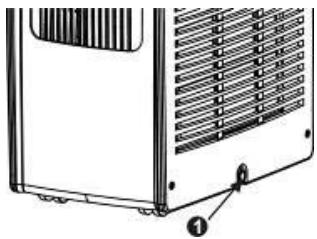 TROTEC PAC 2000 X - Vider le réservoir de récapuration des condensats - 1