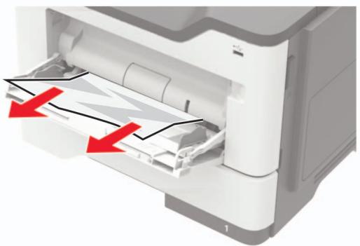 LEXMARK B2546DW - Bourrage de papier dans le chargeur multifonction - 1