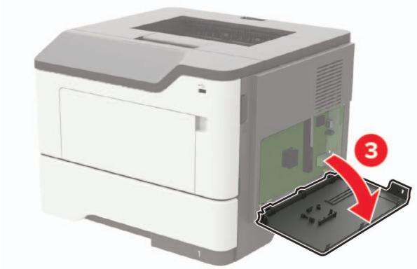 LEXMARK B2546DW - Installation d'une carte mémoire - 3