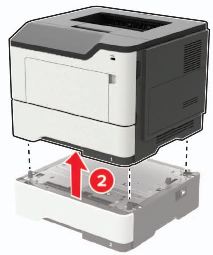 LEXMARK B2546DW - Remplacement du rouleau de saisie - 2