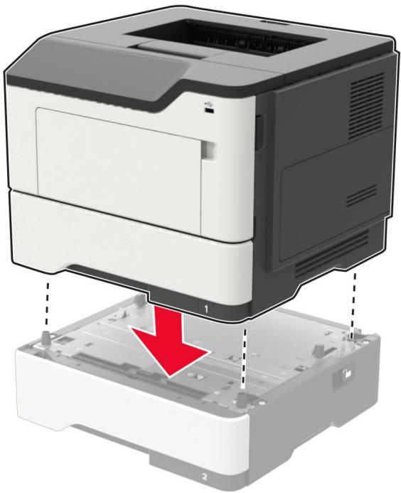 LEXMARK B2546DW - Remplacement du rouleau de saisie - 10