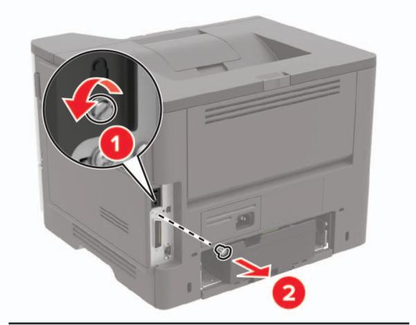LEXMARK B2546DW - Accès à la carte logique - 2