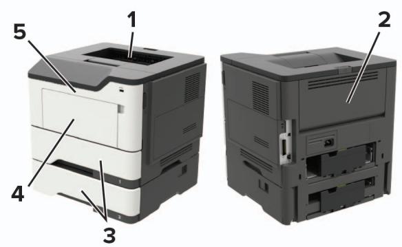 LEXMARK B2546DW - Remarques : - 1