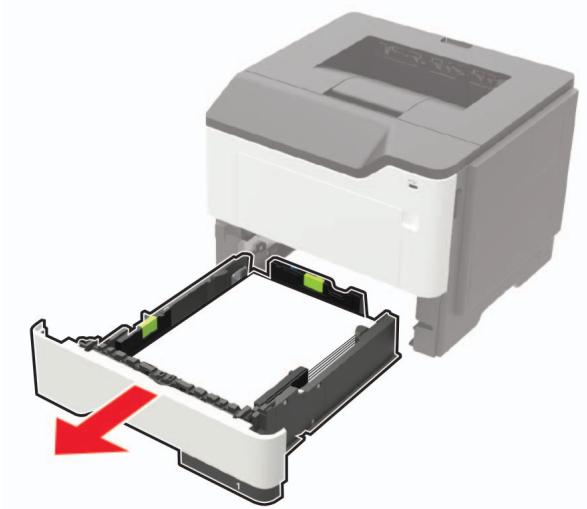 LEXMARK B2546DW - Bourrage papier dans les tiroirs - 1