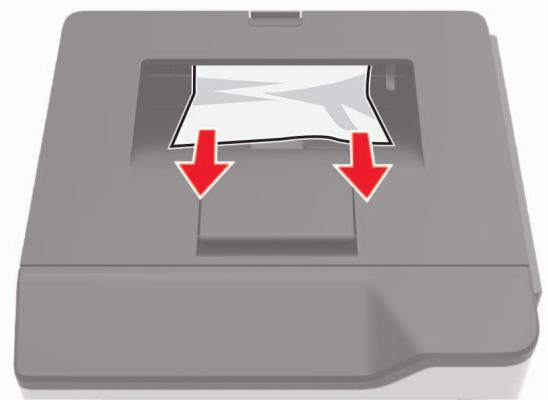 LEXMARK B2546DW - Bourrage papier dans le réceptacle standard - 1
