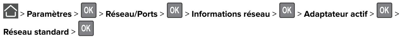 LEXMARK B2546DW - Désactivation du réseau wi-fi - 1