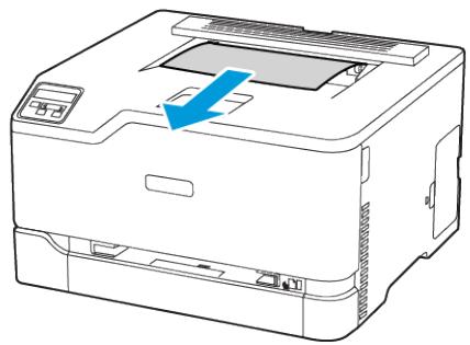 XEROX C230V - Incident papier dans le bac récepteur standard - 1
