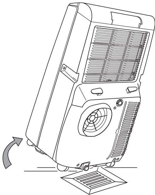 TROTEC PAC 3500 - Vider le condensat (vidage manuel) - 2