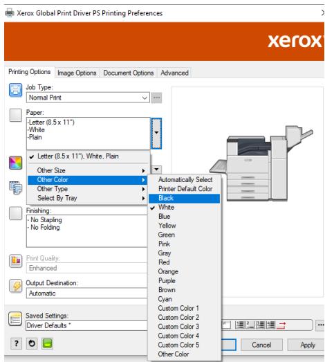 XEROX C8000WV - TEXTE ET GRAPHIQUES BLANCS   POUR LES UTILISATEURS   D'OFFICE SUITE - 1