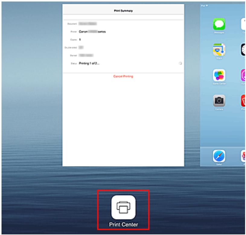 CANON LBP 6600 - Checking the Print Status - 1