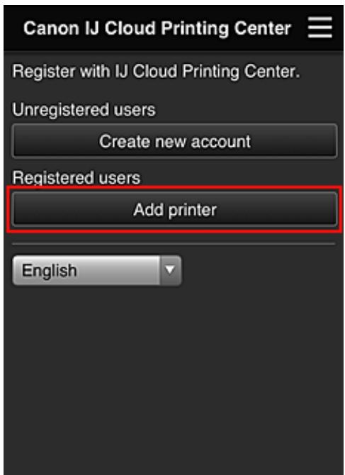 CANON LBP 6600 - Select Add printer - 1