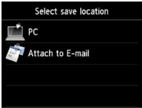 CANON LBP 6600 - Attaching the Scanned Data to E-mail Using the Operation Panel of the Machine - 2