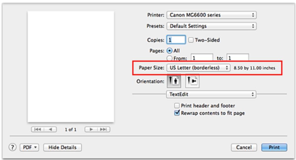 CANON LBP 6600 - Setting Borderless Printing - 1