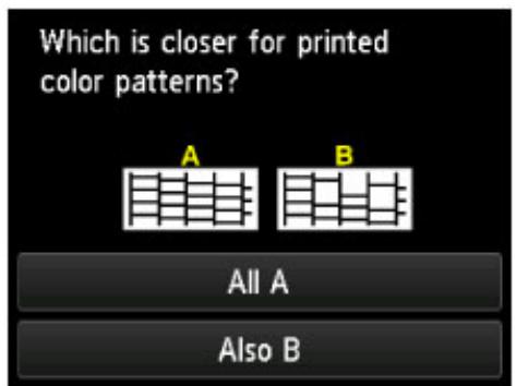 CANON LBP 6600 - Examining the Nozzle Check Pattern - 2