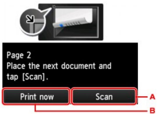 CANON LBP 6600 - When scanning is finished: - 1
