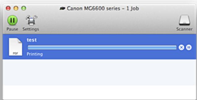 CANON LBP 6600 - Checking the printing status - 1