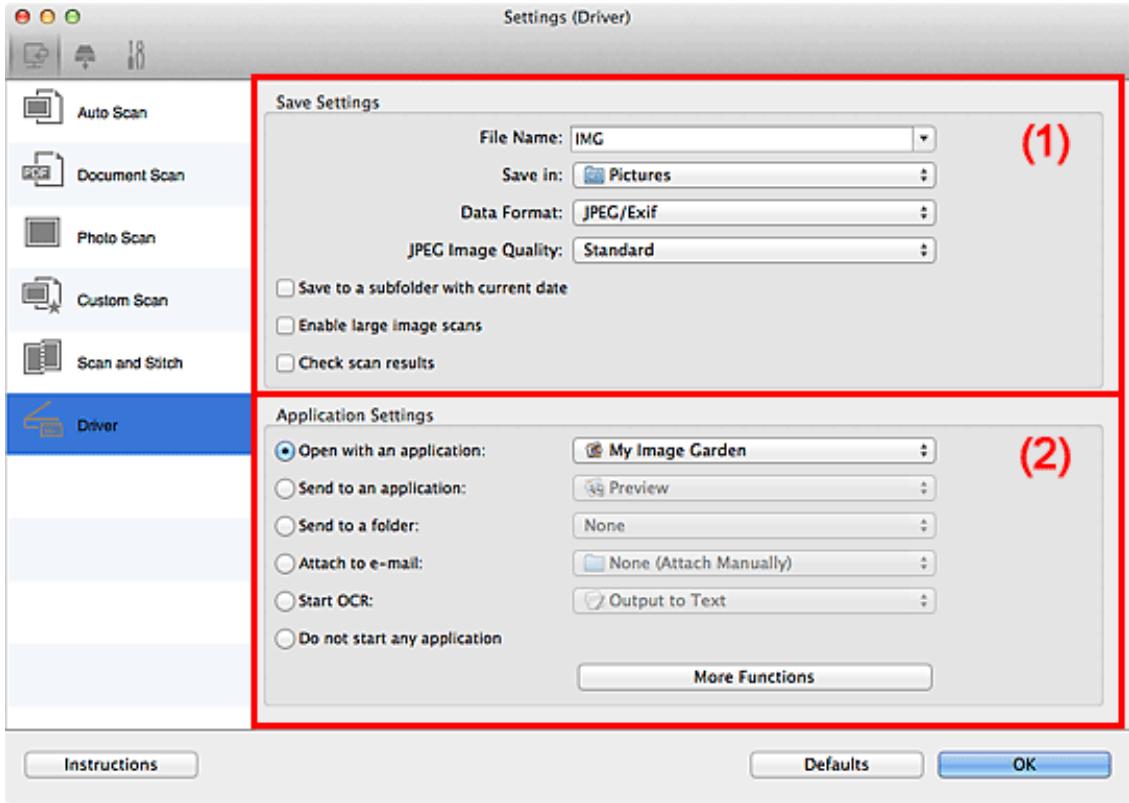 CANON LBP 6600 - Settings (Driver) Dialog - 1