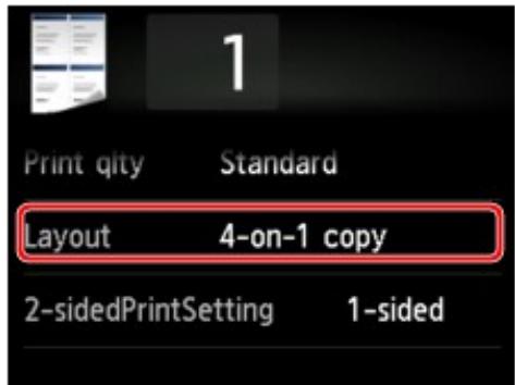 CANON LBP 6600 - Copying Four Pages to Fit onto a Single Page - 1