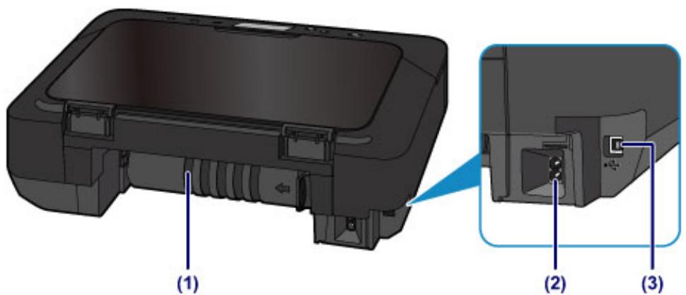 CANON LBP 6600 - Rear View - 1