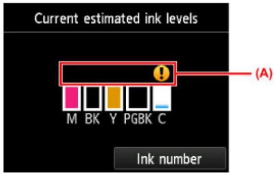 CANON LBP 6600 - Estimated ink levels. - 1